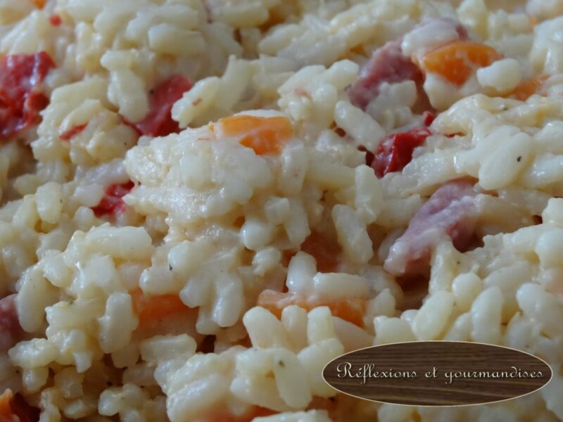 Risotto Aux Carottes Et Poivron R Flexions Et Gourmandises